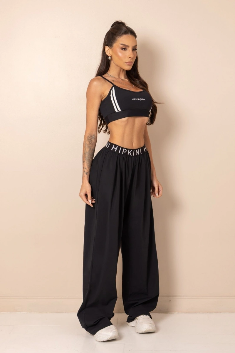 Hipkini - Calça OVERSIZED Fitness ClubHouse Preta - 33331989